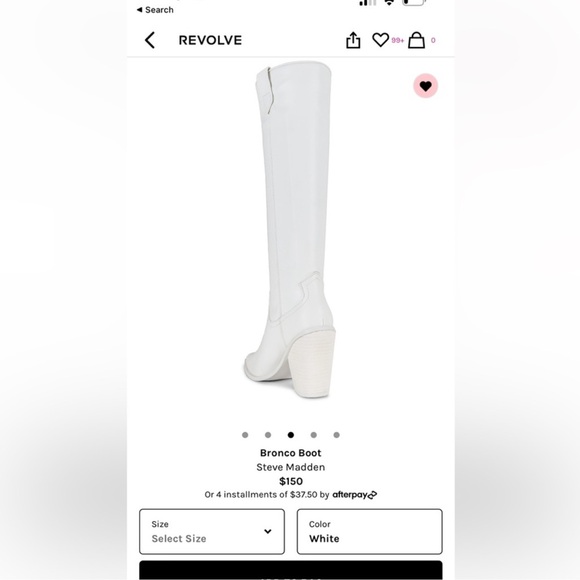 Steve Madden bronco boot size 8 - Picture 4 of 6